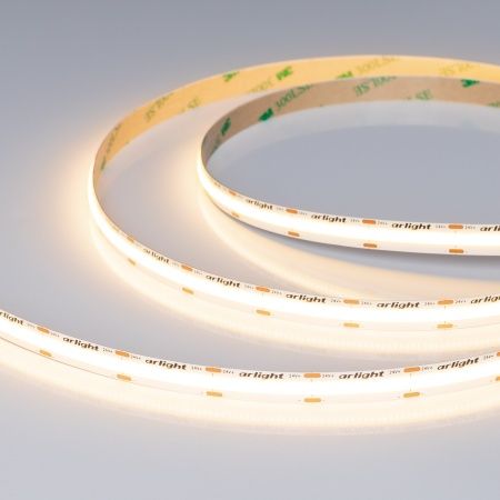 Лента COB-X576-10mm 24V Warm3000 (15 W/m, IP20, 5m) (Arlight, -)