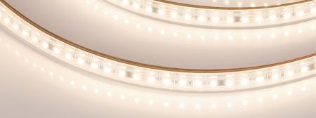 Лента герметичная SPI-PS-A120-12mm 24V Warm3000-PX6-BPT (11 W/m, IP67, 2835, 5m) (Arlight, бегущий огонь)