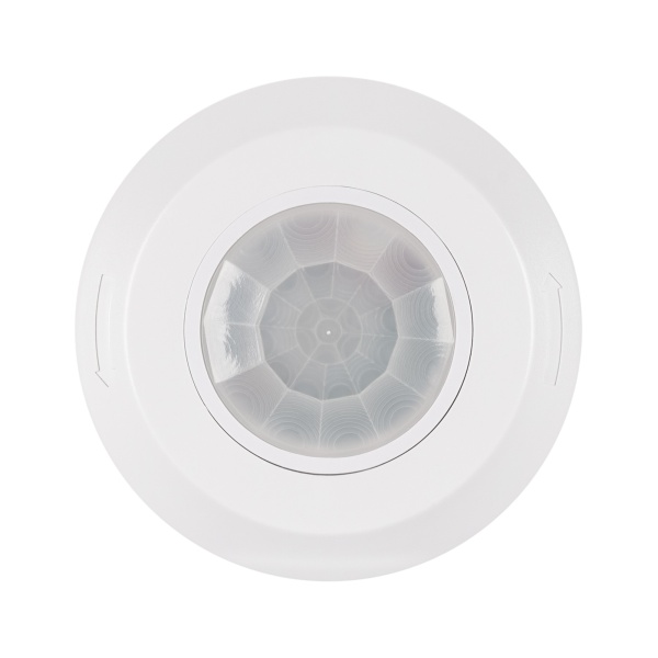 Датчик движения PRIME-PIR-SURFACE-R76-200W-WH (230V, 0.87A, SLIM) (Arlight, IP20 Пластик, 5 лет)