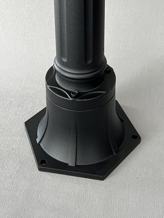 Светильник садово-парковый "Варна", G3967, 1* Е27  60W  IP44 h=1.1m, black+ wood Светильник садово-парковый "Варна", G3967, 1* Е27  60W  IP44 h=1.1m, black+ wood