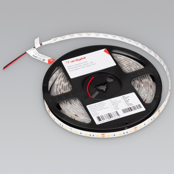 Лента герметичная RTW-SE-B60-10mm 12V Warm3000 (14.4 W/m, IP65, 5m) (Arlight, -) Лента герметичная RTW-SE-B60-10mm 12V Warm3000 (14.4 W/m, IP65, 5m) (Arlight, -)