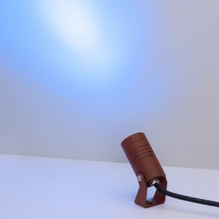 Светильник KT-RAY-COLOR-R42-6W RGB (RS, 25 deg, 12V) (Arlight, IP67 Металл, 3 года)