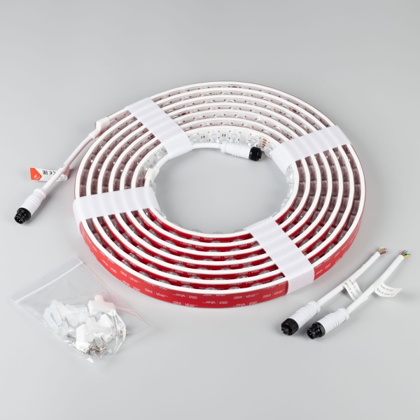 Лента герметичная FLT-PS-S42-23mm 24V RGB (21 W/m, IP67, 15deg, 5m) (Arlight, -) Лента герметичная FLT-PS-S42-23mm 24V RGB (21 W/m, IP67, 15deg, 5m) (Arlight, -)