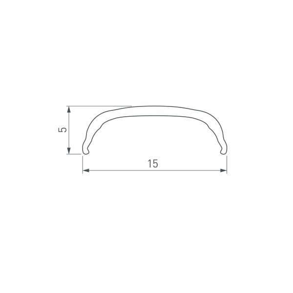 Экран ARH-BENT-W18-2000-Frost (Arlight, Пластик)