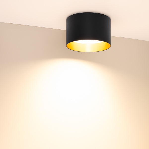 Светильник SP-BISCOTTO-R140-15W Warm3300-MIX (BK-GD, 80 deg, 230V) (Arlight, IP54 Металл, 5 лет) Светильник SP-BISCOTTO-R140-15W Warm3300-MIX (BK-GD, 80 deg, 230V) (Arlight, IP54 Металл, 5 лет)