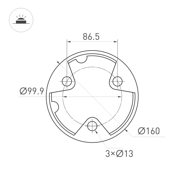 Светильник LGD-LANDMARK-BOLL-H1000-20W Day4000-MIX (GR, 300 deg, 230V) (Arlight, IP65 Металл, 5 лет)