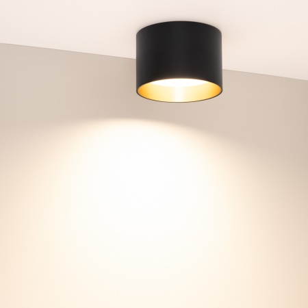 Светильник SP-BISCOTTO-R120-12W Warm3300-MIX (BK-GD, 80 deg, 230V) (Arlight, IP54 Металл, 5 лет) Светильник SP-BISCOTTO-R120-12W Warm3300-MIX (BK-GD, 80 deg, 230V) (Arlight, IP54 Металл, 5 лет)