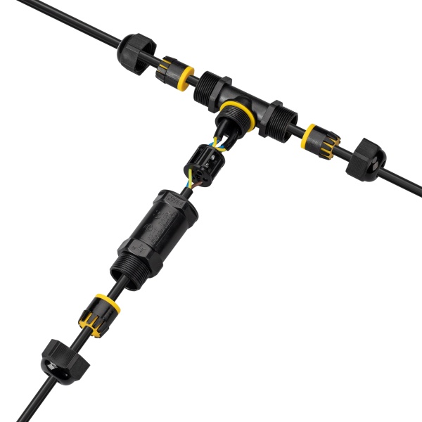 Коннектор NEO-GERM-5pin-T-WTW (4-8mm) (Arlight, IP68) Коннектор NEO-GERM-5pin-T-WTW (4-8mm) (Arlight, IP68)