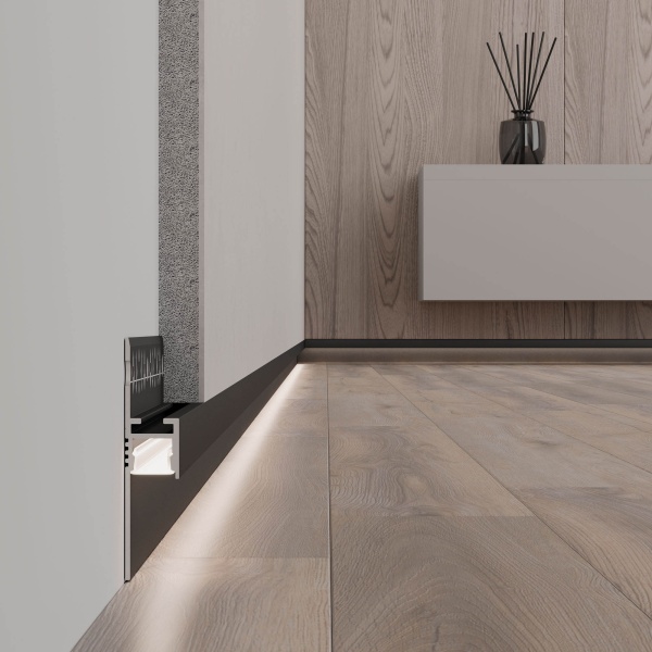 Профиль ARH-PLINTUS-FANTOM-2000 BLACK (Arlight, Алюминий) Профиль ARH-PLINTUS-FANTOM-2000 BLACK (Arlight, Алюминий)