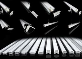 Белый алюминиевый профиль Белый алюминиевый профиль