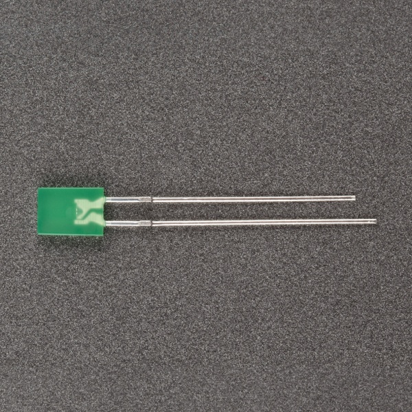 Светодиод ARL-2507PGD-700mcd (Arlight, 2x5мм (прямоугольный))