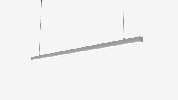 Подвесной линейный светильник черный SILED LA LINEA 1000х28х25 (25 Вт, 3000K)