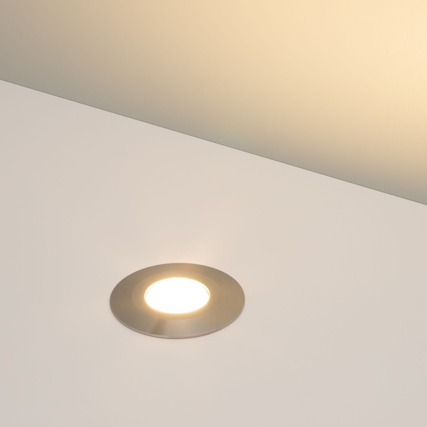Светильник ART-DECK-LAMP-R40-1W Warm3000 (SL, 120 deg, 12-24V) (Arlight, IP67 Металл, 3 года)