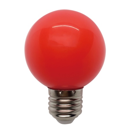 Лампа светодиодная для Белт Лайта ESL 60 Е27 3W d60 мм красный