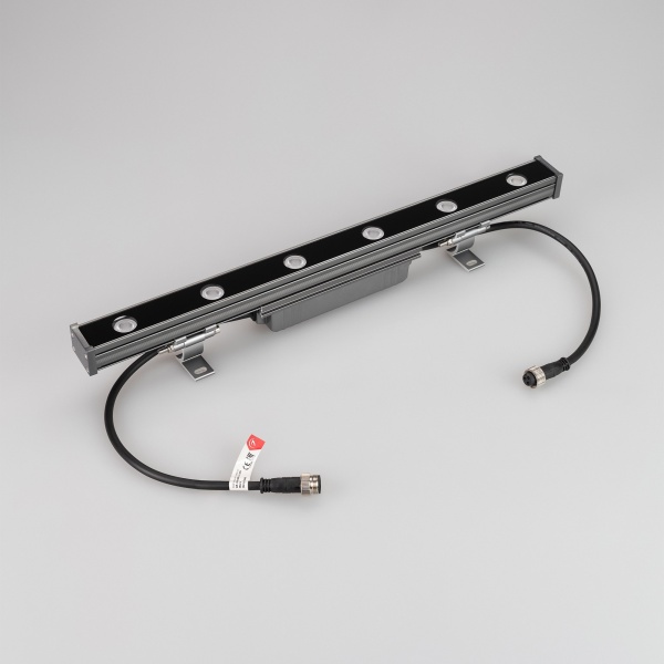 Светодиодный прожектор AR-LINE-500XS-6W-220V Warm (Grey, 30 deg) (Arlight, IP65 Металл, 3 года)